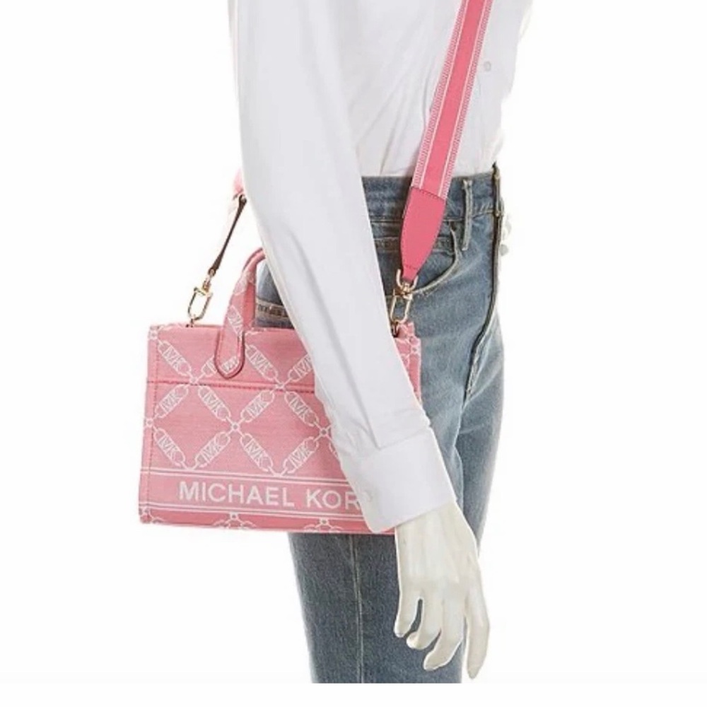 Michael Kors Camilla Rose Gigi Small EW Empire Logo Tote NWT